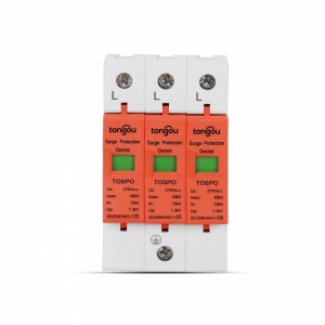 DESCARCATOR SUPRATENSIUNE SPD AC 3P 15KA-40KA 275V TONGOU