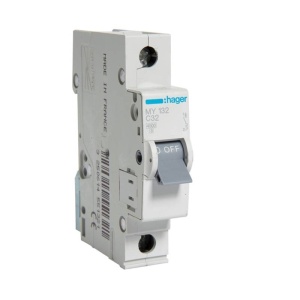 Disjunctor 1P 32A 4.5kA curba C 1M MY132 HAGER
