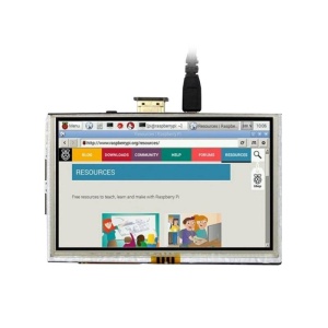 DISPLAY TOUCH SCREEN LCD 5" HDMI RASPB