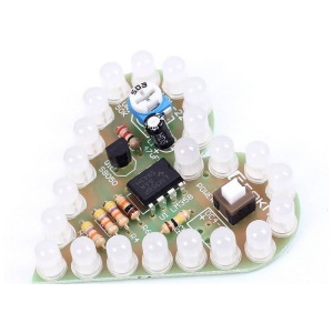 KIT LED PULSATORIU IN FORMA DE INIMA