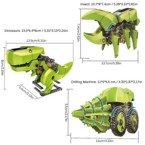 KIT ROBOT SOLAR, 3 IN 1 - Img 3