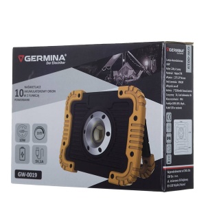 LAMPA DE LUCRU REINCARCABILA 10W IP44 850lm 6000k GERMINA - Img 3