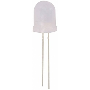 LED 10 mm ALB DIFUZ