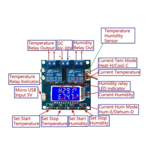 MODUL CONTROL TEMPERATURA SI UMIDITATE - Img 2