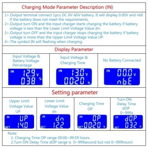 MODUL CONTROLER SOLAR INCARCARE/DESCARCARE, 12/24/48V - Img 3