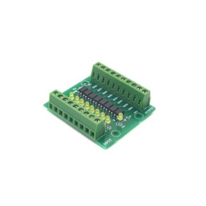 MODUL CONVERTOR NIVEL DE TENSIUNE AL SEMNALULUI, CU 8 OPTOCUPLOARE