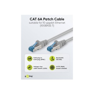 PATCH CABLE 2M CAT6A GREY - Img 2