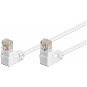 PATCH CABLE U/UTP CAT5E 2x90GRD 3m ALB