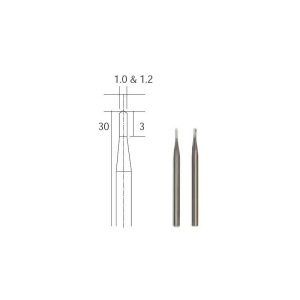 SET 2 FREZE CARBURA DE WOFRAM 1mm SI 1,2mm PROXXON