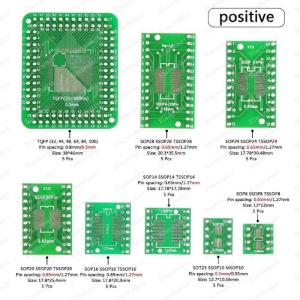 SET 40 ADAPTOARE SMD LA DIP 8 MODELE - Img 3