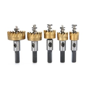 SET 5 CAROTE METAL 16/18.5/20/25/30mm