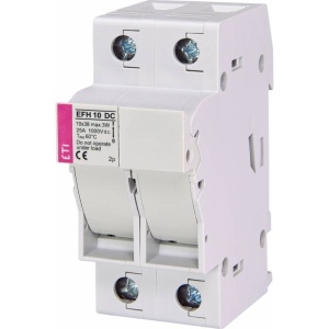 SOCLU SIGURANTE 2 POLI 25A 10X38 mm