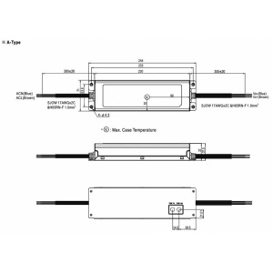 SURSA ELG-240-24A 24V/10A IP65 MEAN WELL - Img 2