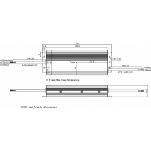 SURSA HLG-320H-24 24V/13.3A IP67 MEAN WELL - Img 2