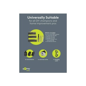 SURUBELNITA ELECTRICA 8 Nm LI-ION CU 35 ACCESORII - Img 4