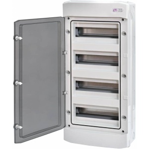 TABLOU 48 MODULE-4 RANDURI IP65 APARENT 63A ETI ECH-48PT