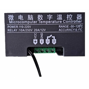 TERMOSTAT DIGITAL -55+120'C 230V CONTACT 10A - Img 2