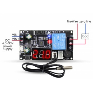 TERMOSTAT DIGITAL WI-FI 230V/10A XY-WFTX, ALIMENTARE 6-30V DC