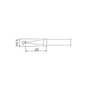 VARF 0.5 mm PENTRU STATIA DE LIPIT ZD8906, ZD-99, AP2, VTSS4