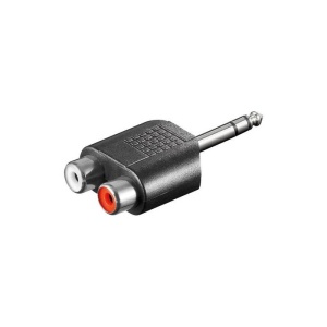 ADAPTOR 6.35 TATA STEREO - 2xRCA