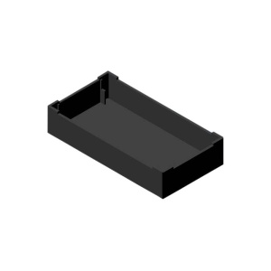 CASETA L21.9 55x29x11 PENTRU TURNARE, NEAGRA