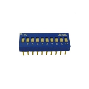 Comutatoare cu translatie DIP SWITCH 10 CT