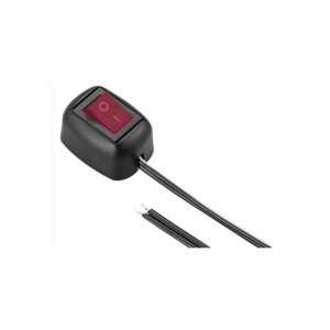 COMUTATOR BASCULANT 12V/10A ON-OFF ROSU