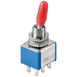 COMUTATOR BASCULANT DPDT 3A