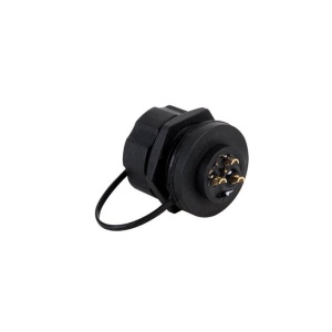 CONECTOR CIRCULAR 3 PINI, MAMA, PANOU, IP68