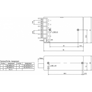 CONVERTOR SD-15B-24 MEAN WELL - Img 2
