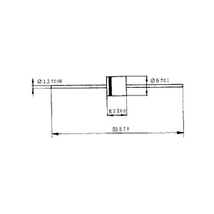 Dioda P600J 6A-600V