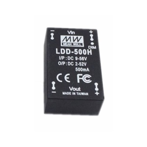 DRIVER LED DC-DC IN 9...56V OUT 2...52V 500mA LDD-500H MEAN WELL