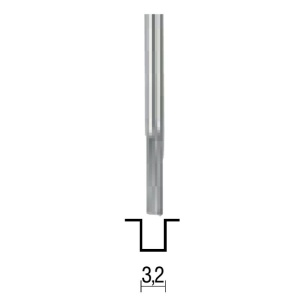 FREZA PENTRU CANELAT, 3.2mm - Img 2