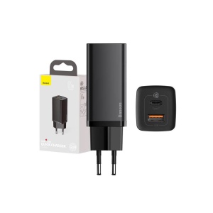 INCARCATOR RAPID USB-A USB-C 65W BASEUS GAN2 Lite - Img 6