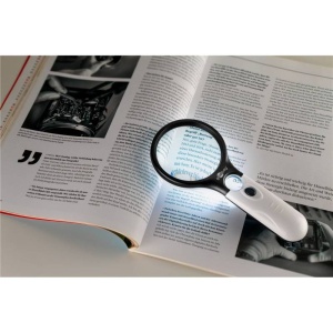 LUPA DUBLA CU ILUMINARE LED 1.75X SI 12.25X - Img 3