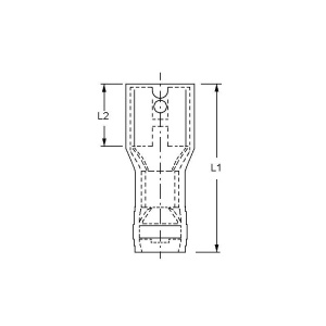 PAPUC 6.3X0.8 0.5-1mmp IZOLAT, ROSU