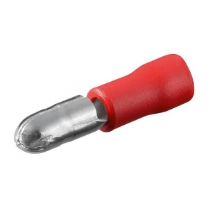 PIN CONECTOR 10A IZOLAT ROSU