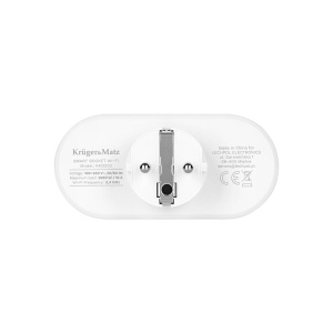 PRIZA DUBLA SMART 16A WIFI TUYA CONNECT P5 KRUGER&MATZ ALB - Img 6