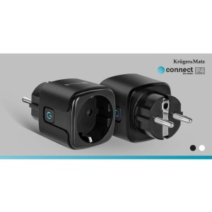 PRIZA SMART 16A WIFI TUYA CONNECT P4 KRUGER&MATZ NEGRU - Img 9