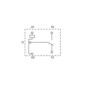RELEU 12V/10A FINDER 36.11.9.012.4001 - Img 2