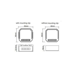 RELEU SMART ZIGBEE 230V 1 CANAL UN FIR SMARTWISE - Img 5
