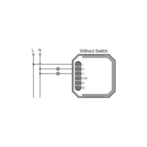 RELEU SMART ZIGBEE 230V 2 CANALE 1 FIR SMARTWISE - Img 3