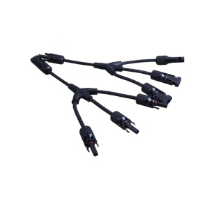 SET 2 CONECTORI SOLARI, PERECHE, MC4, TIP Y/ (1IN -3OUT), 1000V
