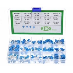 SET 300 CONDENSATOARE CERAMICE 0.1nF...22nF - 1...3kV