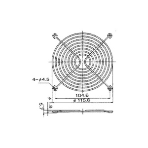 SITA PROTECTIE METAL 120x120 CROM - Img 2