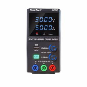 SURSA LABORATOR 0-30V/0-5A+USB P6222 PEAKTECH
