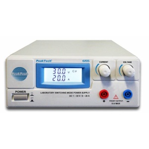 SURSA LABORATOR 1-30 V/ 0-20 A P6155