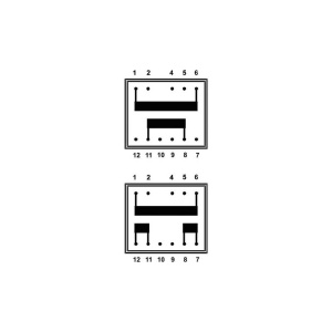 TRANSFORMATOR 12 VA 1x 9 V 1.33 A CAPSULAT PCB - Img 3
