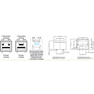 TRANSFORMATOR 16 VA/2x12 V 2x667mA - Img 2