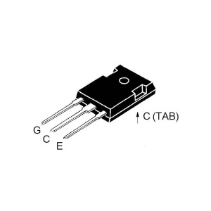 Tranzistor MOSFET IXSH24N60AU1